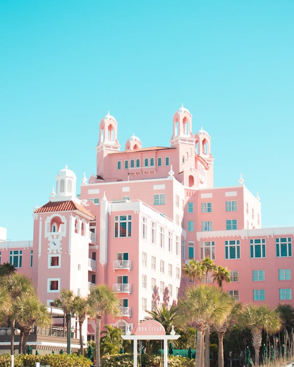 The Don CeSar pink hotel on St. Pete Beach, Florida